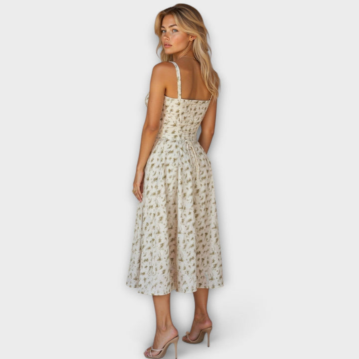 Kiana™ | Abito Midi con Corsetto