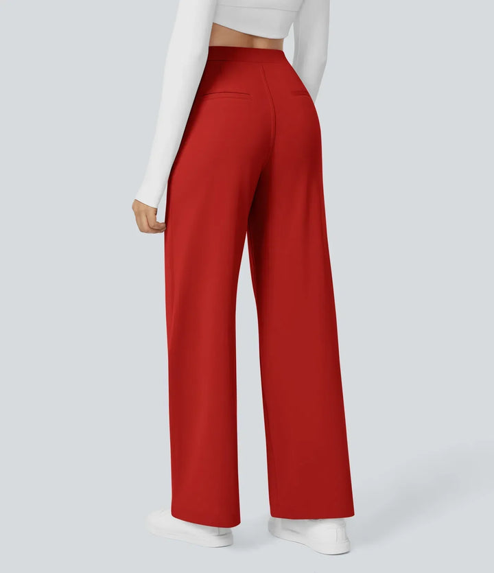 Pantaloni Svasati ColaTek Air™ con Vita Alta e Tasche con Zip Laterali
