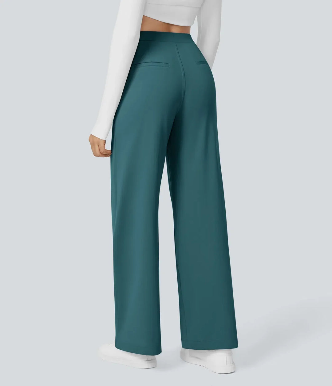 Pantaloni Svasati ColaTek Air™ con Vita Alta e Tasche con Zip Laterali